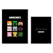 MCT-PO-FC Minecraft（マインクラフト） ポケット付きクリアファイル フェイス [キャラクターグッズ]