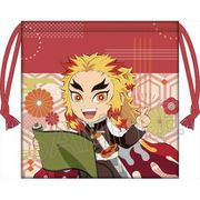 鬼滅の刃 巾着 街道歩きシリーズ 煉獄杏寿郎 [キャラクターグッズ]