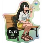 僕のヒーローアカデミア ステッカー シャボン玉シリーズ 蛙吹梅雨 [キャラクターグッズ]