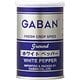 ギャバン ホワイトペッパー缶 65g [スパイス]