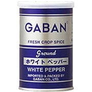 ギャバン ホワイトペッパー缶 65g [スパイス]