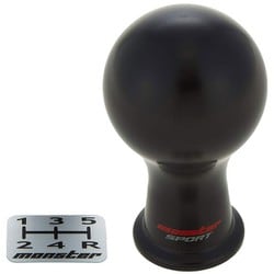 シフトノブ Aタイプ 黒 M12×P1.25 スバル スズキ トヨタ等 831131-0000M