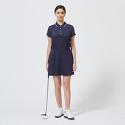 FJW-S22-S08 26994XL [鹿の子ワンピース XL ネイビー]