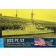 CS70666 1/700 レジンキット 米・イーグル級哨戒艇PE-57・1919-1947 [1/700 プラモデル]