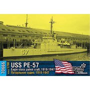 CS70666 1/700 レジンキット 米・イーグル級哨戒艇PE-57・1919-1947 [1/700 プラモデル]
