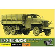 CSG72101 1/700 レジンキット 米・スチュードベイカーUS6トラック・10両・1941 [1/700 プラモデル]