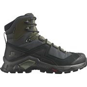 QUEST ELEMENT GORE-TEX L41457100 BLACK/DEEP LICHEN GREEN/OLIVE NIGHT 27cm [ハイキングシューズ メンズ]
