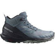 OUTPULSE MID GORE-TEX W L41593700 STORMY WEATHER/BLACK/WROUGHT IRON 23cm [ハイキングシューズ レディース]