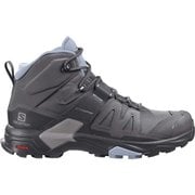 エックス ウルトラ 4 ミッド ゴアテックス X ULTRA 4 MID GORE-TEX W L41625000 MAGNET/BLACK/ZEN BLUE 22.5cm [ハイキングシューズ レディース]