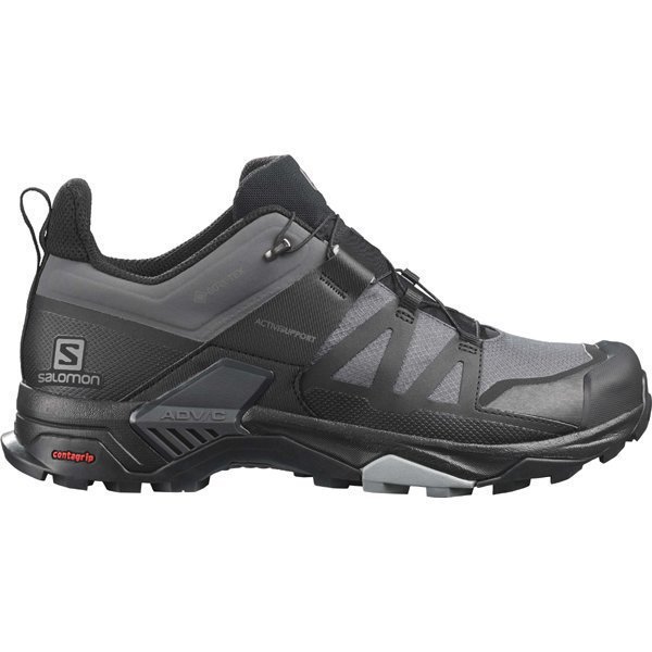 サロモン SALOMONエックス ウルトラ 4 ゴアテックス X ULTRA 4 GORE-TEX L41385100 MAGNET/BLACK/MONUMENT 27.5cm [ハイキングシューズ メンズ]Ω