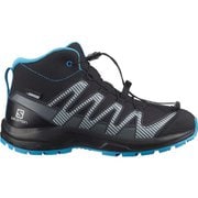 XA PRO V8 MID CSWP J L41344900 BLACK/MONUMENT/HAWAIIAN OCEAN 21cm [ハイキングシューズ キッズ]