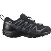 エックスエー プロ V8 クライマサロモンウォータープルーフ XA PRO V8 CSWP J L41433900 BLACK/BLACK/EBONY 19cm [ハイキングシューズ キッズ]