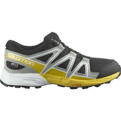 SPEEDCROSS CSWP J L41628500 BLACK/WROUGHT IRON/LEMON 19cm [トレイルランニングシューズ ジュニア]