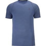 SENSE AERO SS TEE M LC1744700 DARK DENIM Sサイズ [ランニングウェア シャツ メンズ]