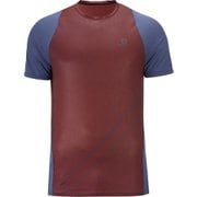 SENSE AERO SS TEE M LC1744800 CABERNET/DARK DENIM Sサイズ [ランニングウェア シャツ メンズ]