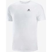 CROSS REBEL SS TEE M LC1734100 WHITE Lサイズ [ランニングウェア シャツ メンズ]