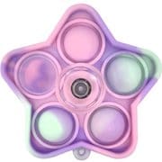 プッシュポップハンドスピナー パープルスター