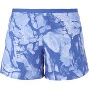 CROSS 5'' SHORT W LC1705900 AO/PROVENCE/NAUTICAL BLUE XSサイズ [ランニングウェア ショートパンツ レディース]