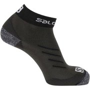 PULSE ANKLE LC1815900 EBONY/BLACK/WHITE Mサイズ(24.5-26.5cm) [ランニングウェア ソックス]