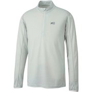 クータイ II ウール ジップ ロングスリーブ KUHTAI II WOOL ZIP LS M MIV01934 7372 SILVER Lサイズ(日本：XLサイズ) [アウトドア カットソー メンズ]