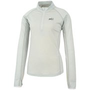 クータイ II ウール ジップ ロングスリーブ KUHTAI II WOOL ZIP LS W MIV01950 7372 SILVER Mサイズ(日本：Lサイズ) [アウトドア カットソー レディース]