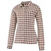 ワシプラスシャツRロングスリーブ MIV01955 4369 DARK BROWN XSサイズ(日本：Sサイズ) [アウトドア シャツ レディース]