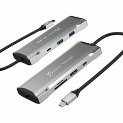 USB3.2 Gen2 4K60 9in1 マルチアダプター JCD393