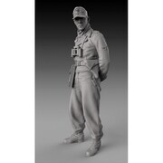 RM878 1/35 レジン製ディティールアップパーツ WWII ドイツ戦車搭乗員 後ろで手を組む戦車兵 [1/35 ディティールアップパーツ]