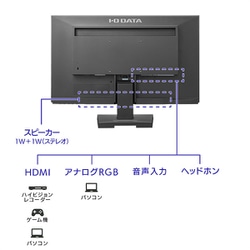 I・O DATA LCD-AH221XDB-A BLACK 美品、