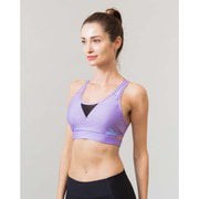 ウィメンズ バックスリット ミディアム サポート ブラトップ SWS21201 309 L(M-L)サイズ [スポーツブラ]