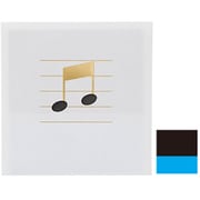 窓ミニカード 多目的 音符 カ-MD5D