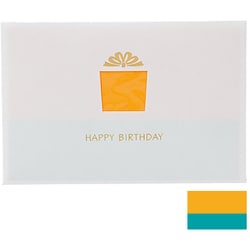 窓カード HAPPY BIRTHDAY ギフトボックス カ-MD104DA