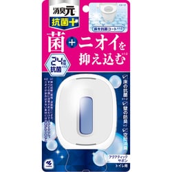 トイレの消臭元 抗菌+ 消臭 芳香剤 トイレ用 置き型 アクアティックサボン 6.8ml