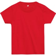 5.6オンス CBT ヘビーウェイトベビーTシャツ レッド 80cm [Tシャツ]