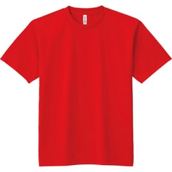 4.4オンス ACT ドライTシャツ レッド 7L [Tシャツ]