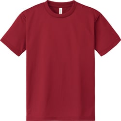 4.4オンス ACT ドライTシャツ バーガンディ 7L [Tシャツ]