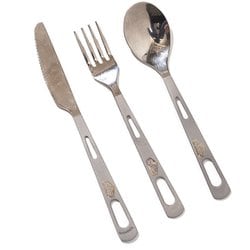 GO-HAN SET(YO-) GO2428F SILVER [アウトドア カトラリーセット]