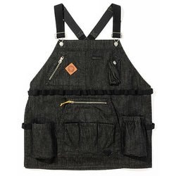 HIASOBI CAMPER VEST GO0218Q BLACKデニム Mサイズ [アウトドア ベスト メンズ]