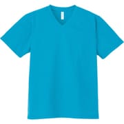 4.4オンス AVT ドライVネックTシャツ ターコイズ 4L [シャープなVネック]