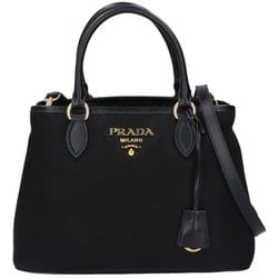 PRADA 黒 トートバッグ Black Saffiano leather tote | PRADA