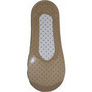 レギュラー丈ラウンド足底滑り止めアンクカバー ベージュ FK029J130Z23