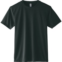3.5オンス AIT インターロックドライTシャツ ブラック 150cm [Tシャツ キッズ ジュニア]