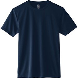 3.5オンス AIT インターロックドライTシャツ ネイビー L [Tシャツ]