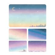 SOMC06 空色パレットメッセージカード よぞら