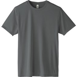 3.5オンス AIT インターロックドライTシャツ ダークグレー M [Tシャツ]