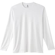3.5オンス AIL インターロックドライ長袖Tシャツ ホワイト S [長袖Tシャツ]