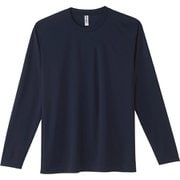 3.5オンス AIL インターロックドライ長袖Tシャツ ネイビー S [長袖Tシャツ]