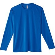 3.5オンス AIL インターロックドライ長袖Tシャツ ロイヤルブルー LL [長袖Tシャツ]
