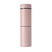 すみずみまで洗えるステンレスボトル 2種のフィルターとタンブラーキャップ付 スモーキーピンク PRSK041
