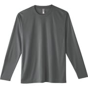3.5オンス AIL インターロックドライ長袖Tシャツ ダークグレー S [長袖Tシャツ]